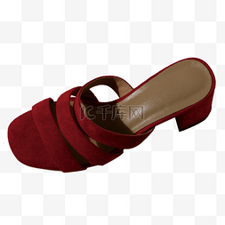 女生活用品图片_女款的红色鞋子产品