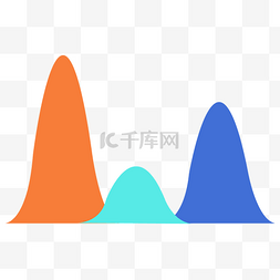 ppt数据分析图图片_金融理财数据分析图