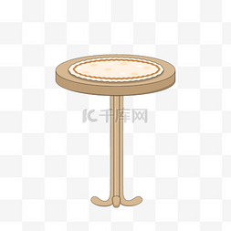 边形图片_桌垫圆形边桌