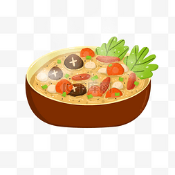 碗食物图片_卡通食物手绘插画