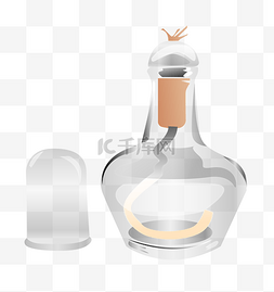 化学试验图片_化学酒精灯卡通插画