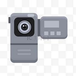 灰色数码照相机