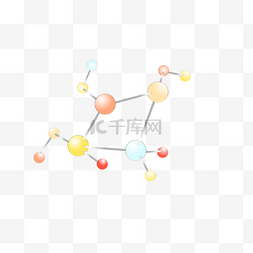 医疗图片_DNA遗传螺旋图插画