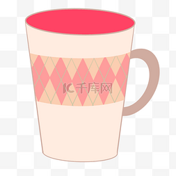 陶瓷茶杯图片_甜美少女粉色陶瓷马克杯