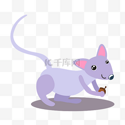 创意老鼠图片_矢量手绘卡通老鼠