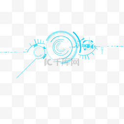 商务科技电路图元素