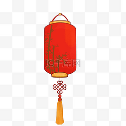 新年中国结灯笼