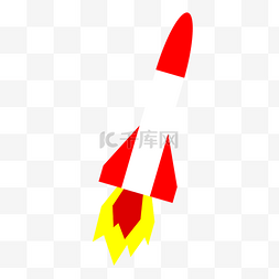  红色的火箭 