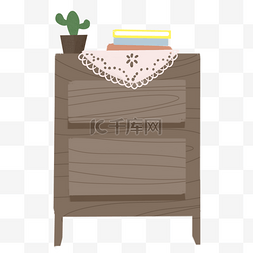 度数合适图片_灰色的木柜家具插画