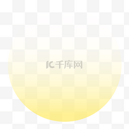 圆潮流图片_一个黄色渐变的圆形