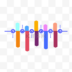 时间轴卡通图片_商务矢量数据信息图表设计