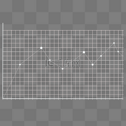 a4表格psd图片_简洁线条股票曲线