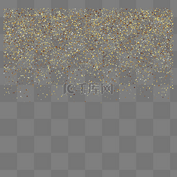 黑金年底图片_飘落金色金粉设计矢量素材
