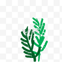 扁平水草图片_绿色植物水草元素