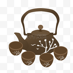 古风茶壶茶杯