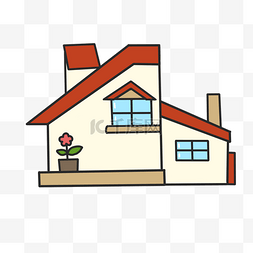 设计房屋图案图片_房子设计简图PNG