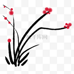 红色花朵植物图片_ 红色花朵植物 