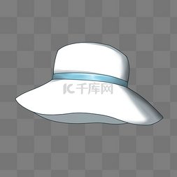 帽渔夫帽图片_白色渔夫帽子 