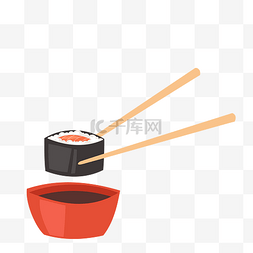 手绘日式料理图片_手绘日料日本料理饭团