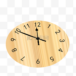 木头材质图片_木头时钟钟表闹钟