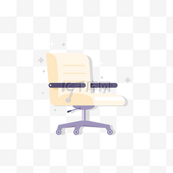 新中式沙发椅图片_商务办公椅沙发椅插画