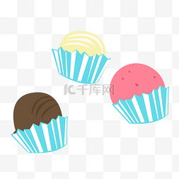 雪糕插画图片_夏季食物手绘美味冰淇淋