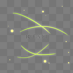 光芒绿色图片_黄绿色X形状酷炫光