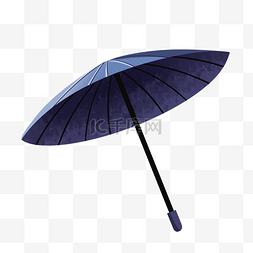 国风雨伞图片_中国风雨伞手绘插画