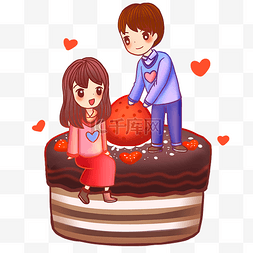2019情人节巧克力蛋糕