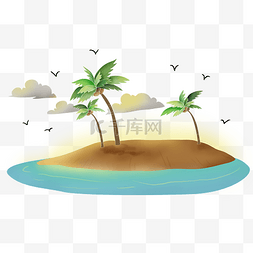 夏季椰树图片_夏日椰树海岛度假