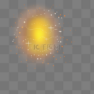 星光星星高光亮光图片素材_亮光光芒光波光束金色橘色