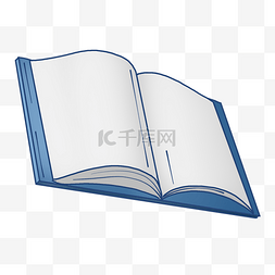 蓝色的书籍图片_简单性蓝色的书籍