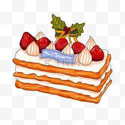水果草莓糕点