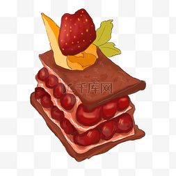 草莓味蛋糕