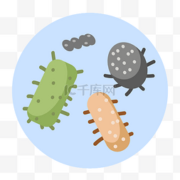 细菌卡通