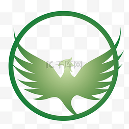 服装logo图片_圆形的创意新能源logo