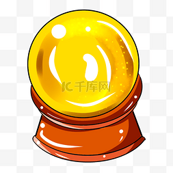 透明圆球图片_金色圆球宝石元素