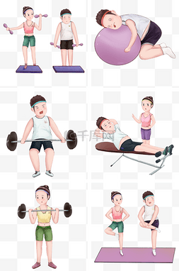 各种健身图片图片_运动减肥健身器