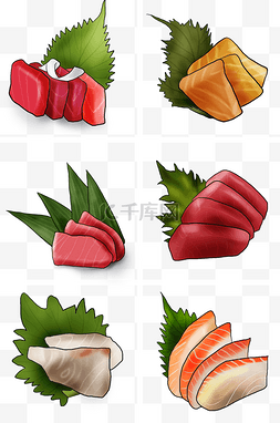 刺身海鲜套餐图片_日本料理寿司刺身