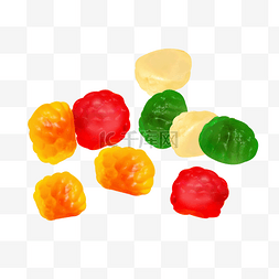 各种球拍图片_糖果实物橡皮糖QQ糖水果形状糖