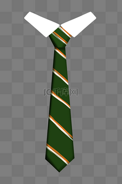 领带插图图片_条纹男士领带插图