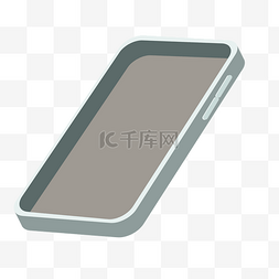 手机壳主图psd图片_灰色的手机壳手绘设计图