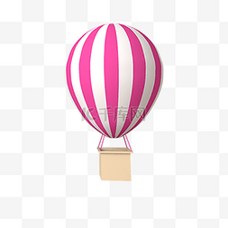 气球图片_卡通跟上热气球下载