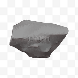 岩石石块石头图片_岩石剪影山岩石头PNG素材