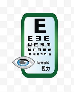 视力测试图片_测试眼睛公共医疗