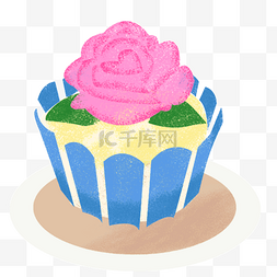 花瓣蛋糕图片_美味花朵蛋糕免抠图