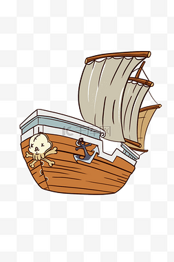 海贼船木船