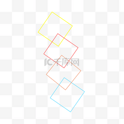 不规则图形正方形图片_手绘不规则四边框装饰