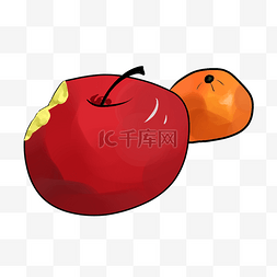 秋收的果实苹果橘子