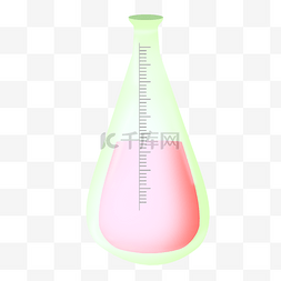 瓶子粉色图片_粉色医疗药水插画